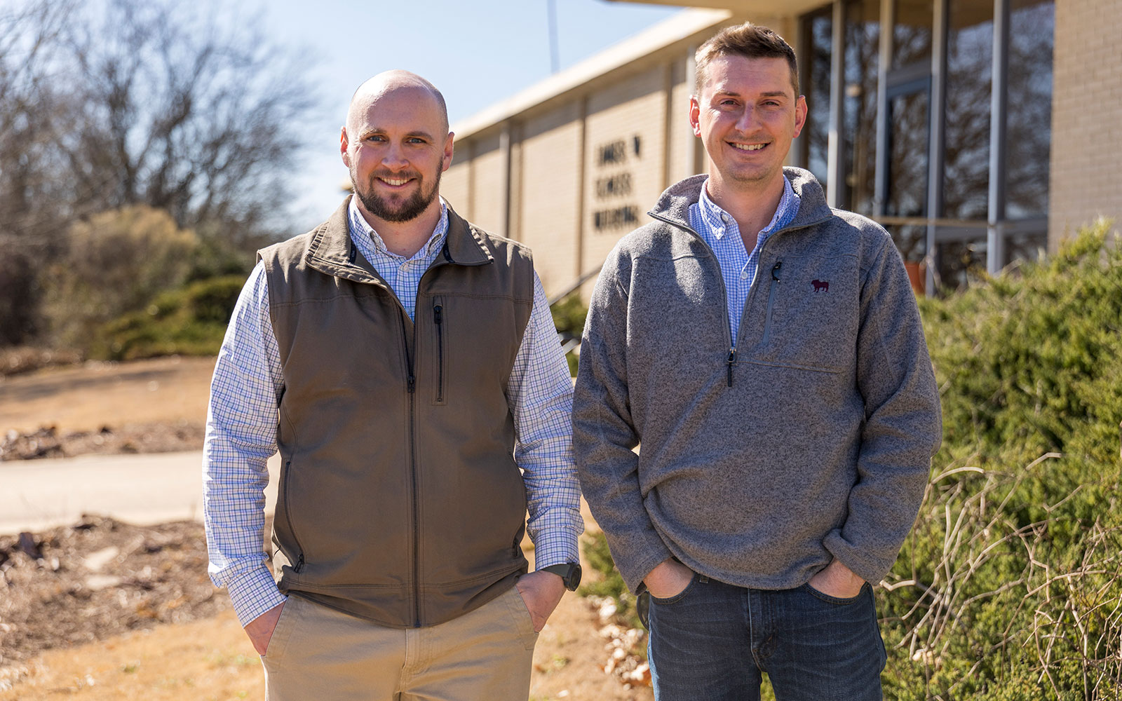 David Spencer and student